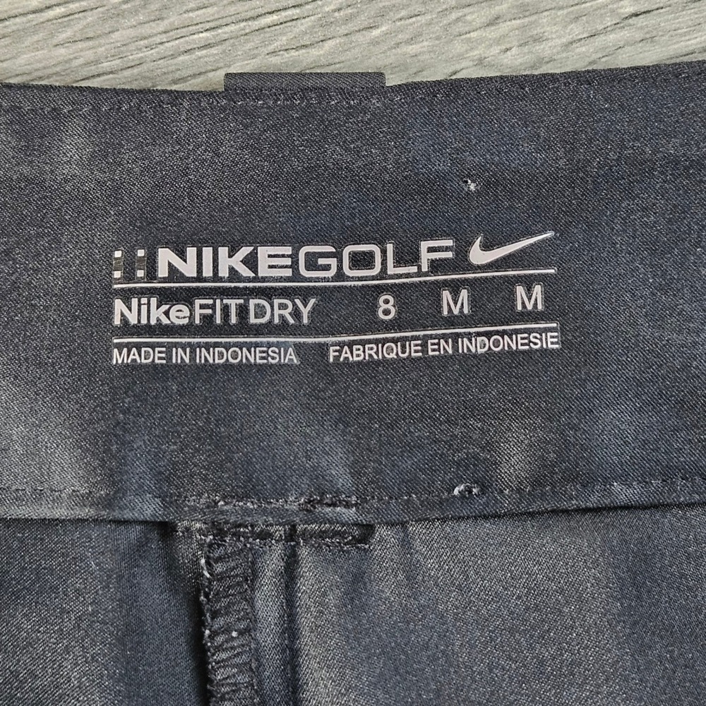 Nike Golf Dri-Fit Womens Skort Size 8 Medium Black Short Skirt Liner 256868 - Picture 2 of 11